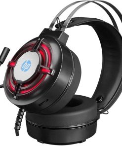 Alternative view of HP H120 Wired Gaming Headset – USB 2-Pin, Mic Control, Black