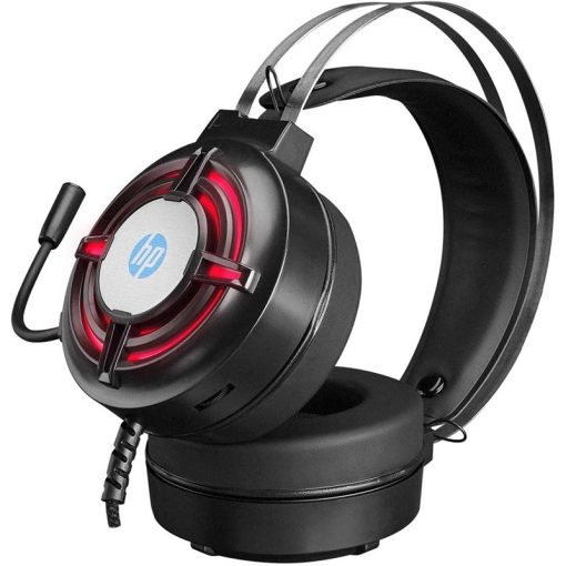 HP H120 Wired Gaming Headset – USB 2-Pin, Mic Control, Black - Image 2