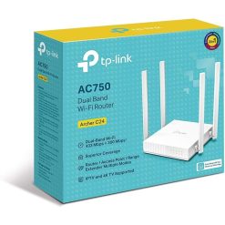 Alternative view of TP-Link Archer C24 AC750 Dual-Band Wi-Fi 5 Router – Parental Controls, 3-in-1 Modes