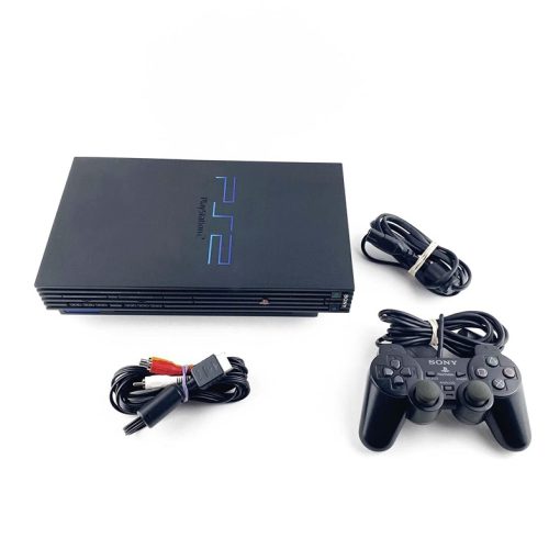 Sony PlayStation 2 Console – Black: Iconic Gaming System, DualShock 2 Controller, DVD Playback, Massive Game Library, Backward Compatibility - Image 2