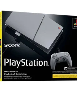 PlayStation5 Console 30th Anniversary Digital Edition – Exclusive Design, Ultra-High-Speed SSD, Immersive 4K Gaming, DualSense Controller, Backward Compatibility