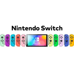 Nintendo Switch OLED – 7-Inch OLED Screen, Adjustable Stand, Enhanced Audio, 64 GB Storage, Joy-Con Controllers
