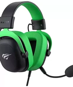 Havit H2002D Wired Gaming Headset – Black and Green,