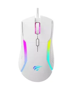 Havit MS1033 White Dynamic RGB Backlit Gaming Mouse in Bahrain
