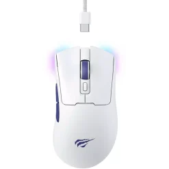 HAVIT Quad-mode 2.4GHz White & Blue Wireless Gaming mice in Bahrain