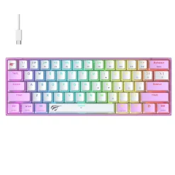 HAVIT KB877L RGB Transparent Gaming Keyboard Bahrain