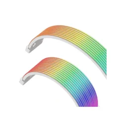 Xigmatek ICover II ARGB LED PSU & PCIe 8-Pin Cable Cover Kit – White