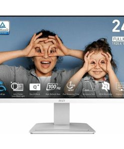 MSI PRO MP2412W 24" white monitor
