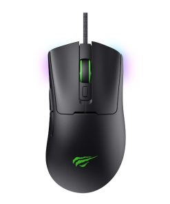 Havit MS966 Black & Green Wired Gaming Mouse in Bahrain