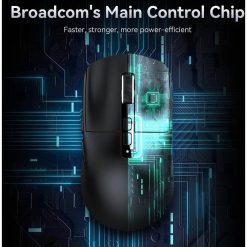 RGB lighting feature of X6 Black Wireless Gaming Mouse