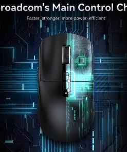 RGB lighting feature of X6 Black Wireless Gaming Mouse
