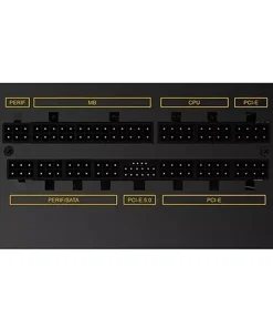 Alternative view of Xigmatek Titan PT 1200W 80 Plus Platinum Fully Modular Power Supply, EN40597
