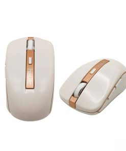 Havit White and Golden Wireless Mouse MS951GT PC Series