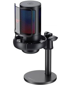 Alternative view of Havit Gamenote GK50 PRO RGB Gaming Microphone with Desk Stand – Professional Gamer Publisher