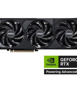 MSI GeForce RTX 5080 16GB Shadow 3X OC - Rear Ports and Cooling System