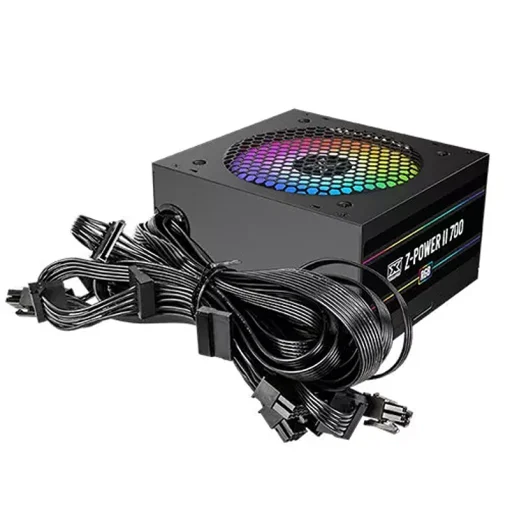 Xigmatek Z-POWER II RGB 700W Power Supply – Black, EN42836 - Image 3