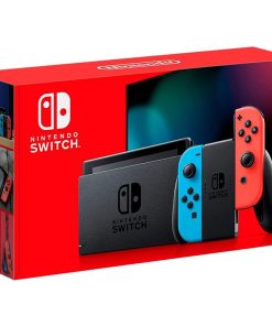 Nintendo Switch Console Bundle – Used in Good Condition, Includes 2 Sets of Joy-Cons, Original Charger, Charging Station & Protective Carrying Bag (Without Memory Card)