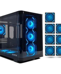 Tortox Curvo Black Computer Case
