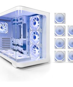 Tortox Curvo White Computer Case