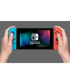 Alternative view of Nintendo Switch Console Bundle – Used in Good Condition, Includes 2 Sets of Joy-Cons, Original Charger, Charging Station & Protective Carrying Bag (Without Memory Card)