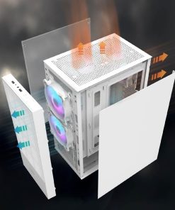 Darkflash A290 White PC Case Cooling Fans