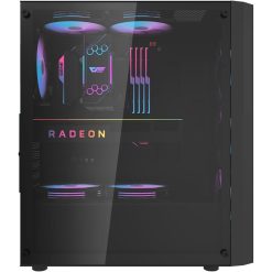 Darkflash DK351 tempered glass gaming cabinet with USB 3.0 and ARGB lighting