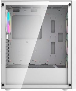 Alternative view of Gabinete Gamer Aigo Darkflash DK351, RGB, Mid-Tower, Lateral de Vidro, Com 4 Fans, Branco, DK351- White