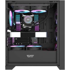 Darkflash DRX70 Black Gaming Case with Tempered Glass Front Panel