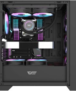 Darkflash DRX70 Black Gaming Case with Tempered Glass Front Panel