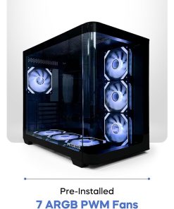 Tortox Curvo Gaming Case with 360mm Radiator Support