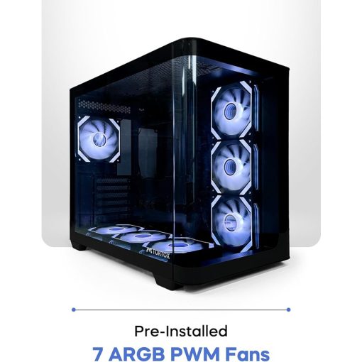 Tortox Curvo Gaming Case with 360mm Radiator Support