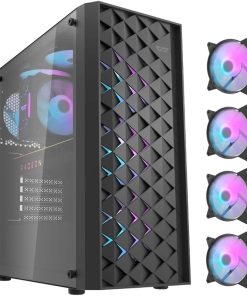 Aigo Darkflash DK351 Gaming PC Case with Efficient Cable Management