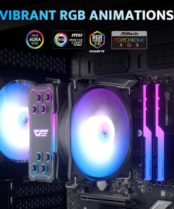 darkFlash Z4Pro Mist 120mm ARGB CPU Air Cooler