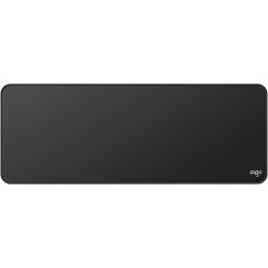 Aigo M2 Black Mouse Pad with Stitched Edges