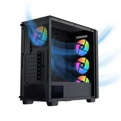Xigmatek Gaming Z Pro ARGB Mid-Tower E-ATX Case with Tempered Glass Side Panel