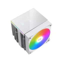 Xigmatek AK6 ARGB CPU Cooler with Dual Fans White