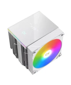 Xigmatek AK6 ARGB CPU Cooler with Dual Fans White