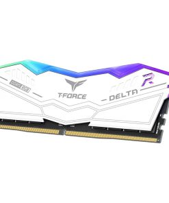 Alternative view of TEAMGROUP T-Force Delta RGB 64GB (2x32GB) DDR5 6000MHz CL38 Desktop RAM – White