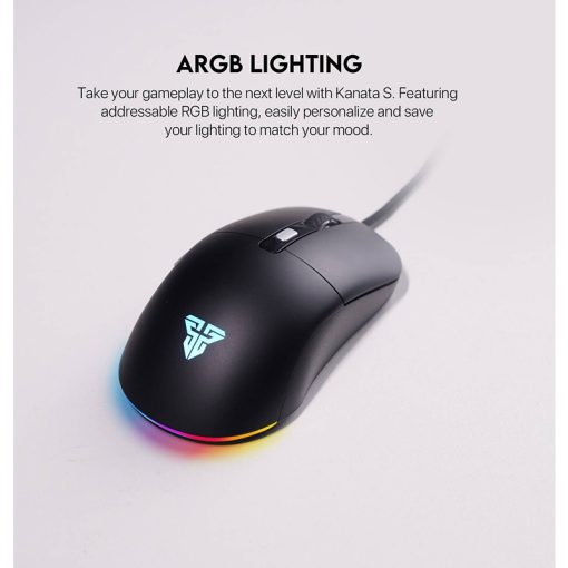 Fantech VX9S RGB Black Wired Gaming Mouse with 7200 DPI sensor