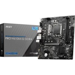 MSI PRO H610M-G DDR4 Micro-ATX Motherboard