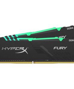 Alternative view of HyperX Fury RGB 16GB (2x8GB) DDR4 3733MHz CL16 1Rx8 XMP Desktop Gaming RAM Kit – Dynamic RGB Lighting