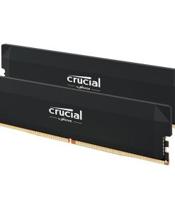 Crucial Pro DDR5 32GB (2x16GB) 6400MHz CL38 – Overclocking Gaming RAM, Intel XMP 3.0 / AMD EXPO, Black
