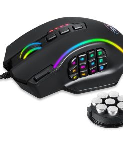 Redragon M901 Perdition RGB Black Wired MMO Gaming Mouse in Bahrain