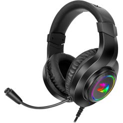 Redragon Hylas H260 Wired RGB Gaming Headset with Microphone – Multi-Platform Compatibility with Xbox One, PS4, PS5, Nintendo Switch, PC & Laptops