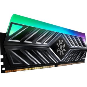 XPG SPECTRIX D41 RGB 16GB (2x8GB) DDR4 3200MHz High-Performance Gaming Memory Kit with Dynamic RGB Lighting and Aluminum Heat Spreaders