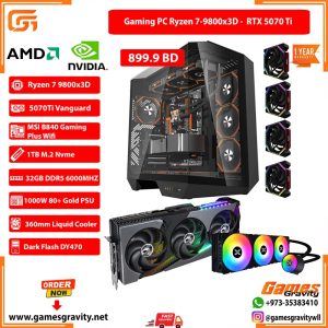 Ryzen 7 9800X3D - RTX 5070 Ti