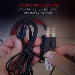 Alternative view of Redragon ARES H120 Wired Over-Ear Gaming Headset with Built-in Noise Reduction Microphone – Multi-Platform Compatibility for PC, Laptop, PS4, Xbox One & Tablets