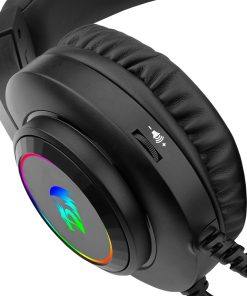 Alternative view of Redragon Hylas H260 Wired RGB Gaming Headset with Microphone – Multi-Platform Compatibility with Xbox One, PS4, PS5, Nintendo Switch, PC & Laptops