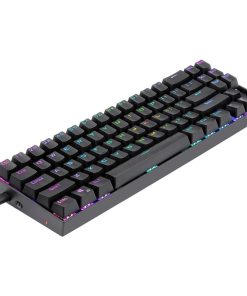 Alternative view of Redragon K599 Deimos Wireless/Wired Mechanical Gaming Keyboard – 60% Compact TKL Design, 70-Key RGB Backlit with Red Switches, for Windows PC – Black