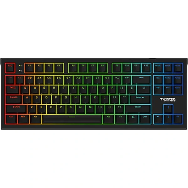 Twisted Minds TM-HORIZON-X 4-in-1 Wired Gaming Combo – Keyboard, Adjustable DPI Mouse, Steady-Light Headset & Mouse Pad – Black - Image 3